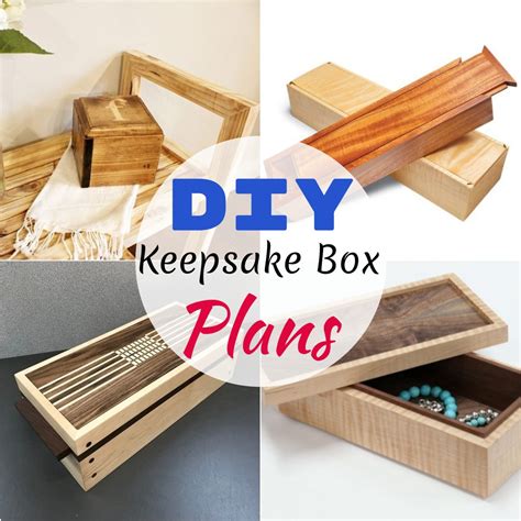 handmade wooden keepsake boxes plans